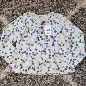 Finding Foxtale Floral Long Sleeve Top